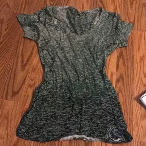 Cute t-shirt. Short sleeve green